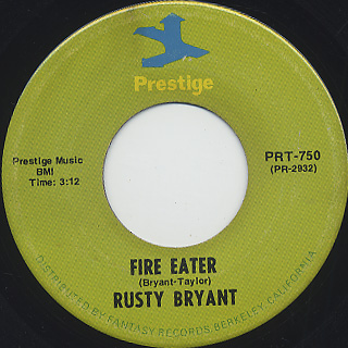 Rusty Bryant / Fire Eater c/w The Hooker