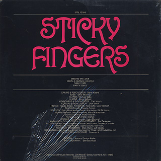 Sticky Fingers / S.T. back