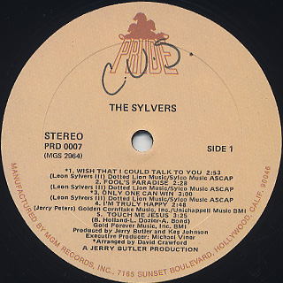 Sylvers / S.T. label