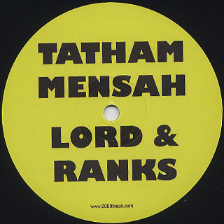 Tatham, Mensah, Lord & Ranks / Cascade back