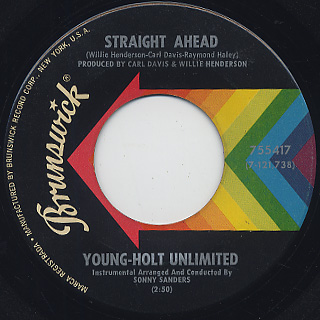 Young-Holt Unlimited / California Montage c/w Straight Ahead back