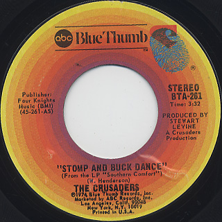 Crusaders / Stomp And Buck Dance c/w A Ballad For Joe (Louis)
