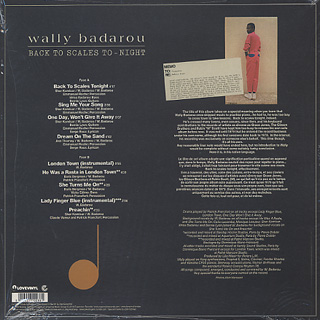 Wally Badarou / Back To Scales To-Night back