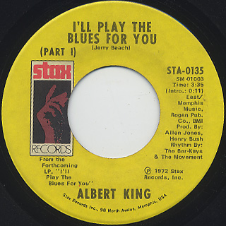 Albert King / I'll Play The Blues For You (7