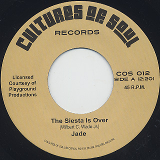 Jade / The Siesta Is Over front