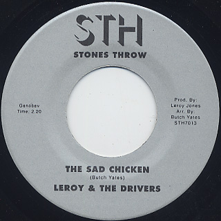 Leroy & The Drivers / Breakestra / The Sad Chicken label