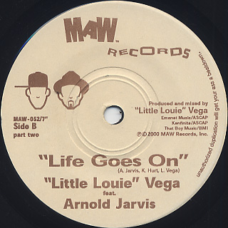 Little Louie Vega feat. Arnold Jarvis / Life Goes On (7