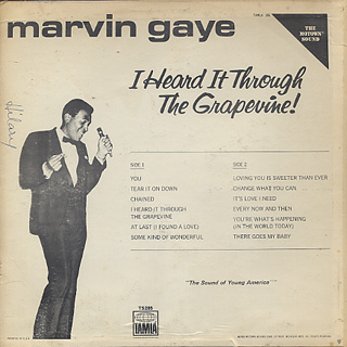 Marvin Gaye / I Heard It Through The Grapevine back