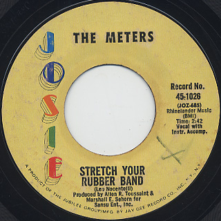 Meters / Stretch Your Rubber Band c/w Groovy Lady