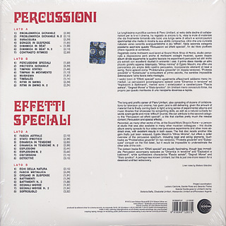 Piero Umiliani / Percussioni Ed Effetti Speciali back