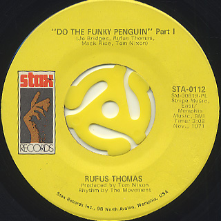 Rufus Thomas / Do The Funky Penguin (pt1) c/w (pt2)-1