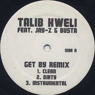 Talib Kweli / Get By (Blackbeard Remixes) front