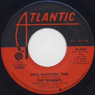 Trammps / Soul Searchin' Time c/w Love Is A Funky Thing