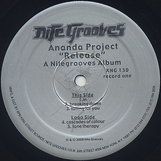 Ananda Project / Release front