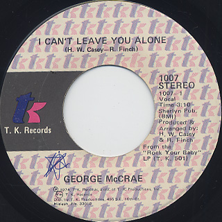George McCrae / I Get Lifted (EX-) back