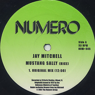 Jay Mitchell / Mustang Sally back