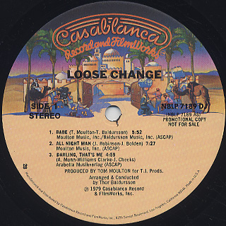 Loose Change / S.T. label