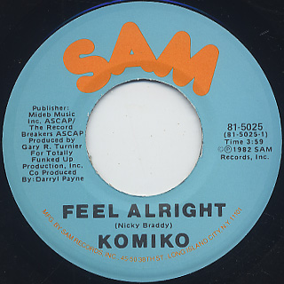 Komiko / Feel Alright (7