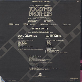 O.S.T.(Barry White) / Together Brother back