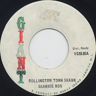 Skankie Boo / Rollington Town Skank