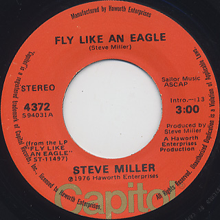 Steve Miller / Fly Like An Eagle front