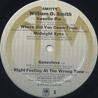 Willaim D. Smith / Smitty label