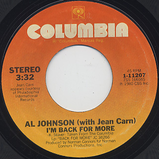 Al Johnson / I'm Back For More (7