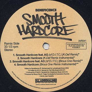 Beneficence / Smooth Hardcore label