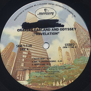 Charles Earland and Odyssey / Revelation (LP), Mercury
