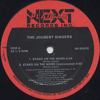 Joubert Singers / Stand On The Word