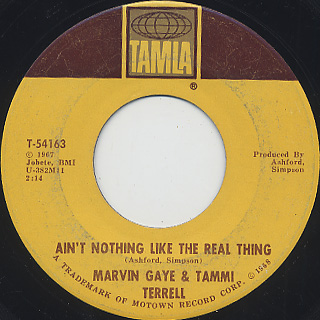 Marvin Gaye & Tammi Terrell / Ain't Nothing Like The Real Thing