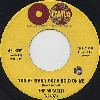 Miracles / You've Really Got A Hold On Me