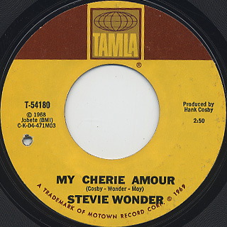 Stevie Wonder / My Cherie Amour (7