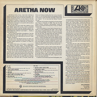 Aretha Franklin / Aretha Now back