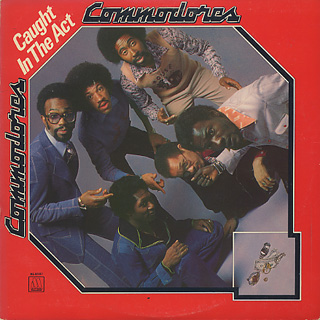Commodores / Caught In The Act front