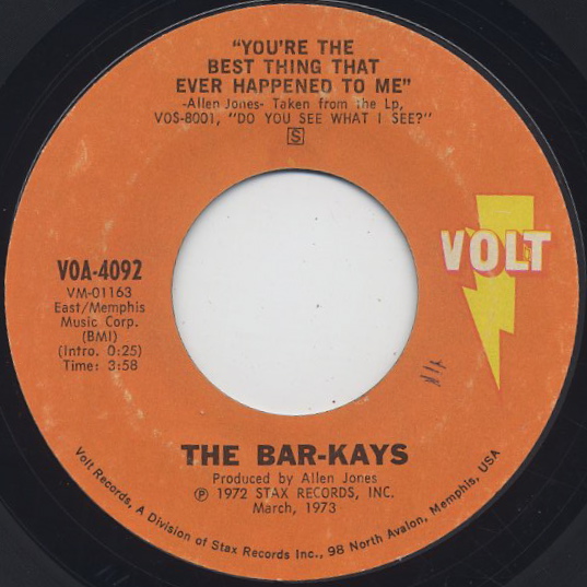 Bar-Kays / You're The Best Thing That Ever Happened To Me front