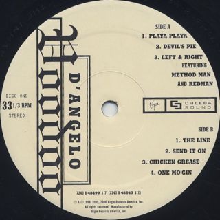 D'Angelo / Voodoo (2LP) label