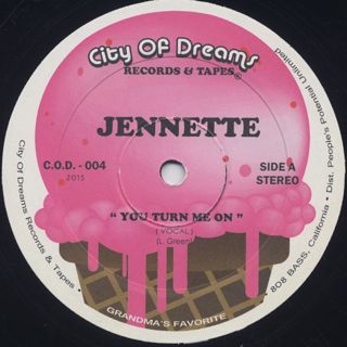 Jennette / You Turn Me On front