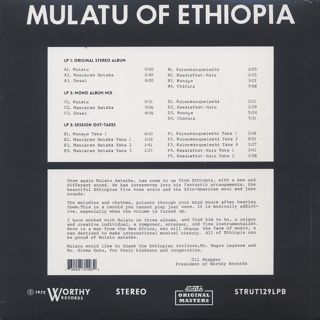 Mulatu Astatke / Mulatu Of Ethiopia (3LP) back