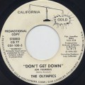 Olympics / Don't Get Down (On Yourself)-1