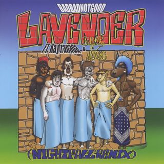 BadBadNotGood / Lavender ft.Kaytranada & Snoop Dogg (12) front