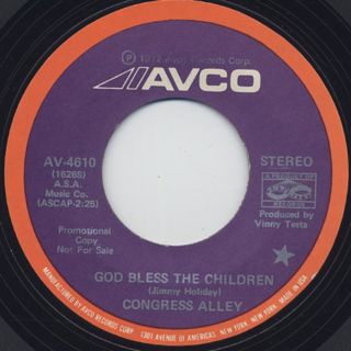 Congress Alley / God Bless The Children (7
