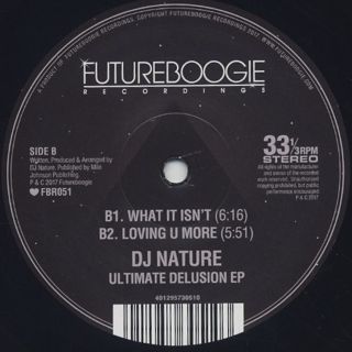 DJ Nature / Ultimate Delusion EP label