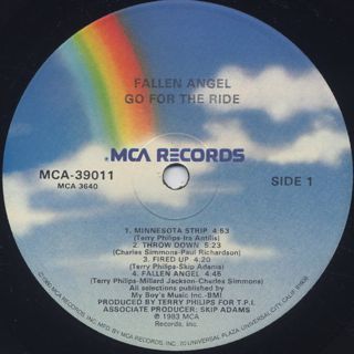 Fallen Angel / Go For The Ride label