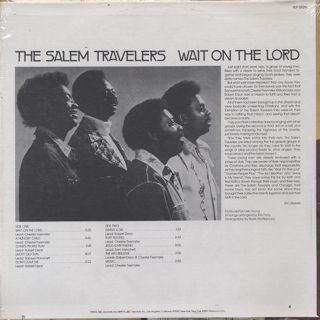 Salem Travelers / Wait On The Lord back