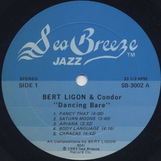 Bert Ligon / Dancing Bare label