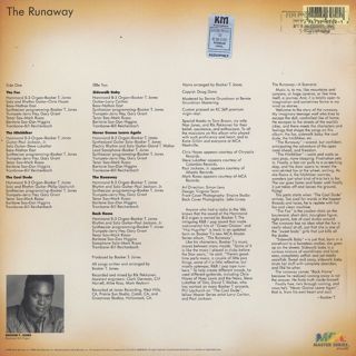 Booker T. Jones / The Runaway back
