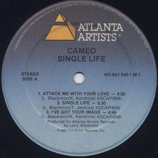Cameo / Single Life label
