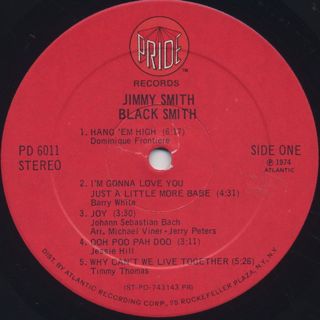 Jimmy Smith / Black Smith label