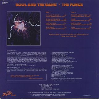 Kool And The Gang / The Force back